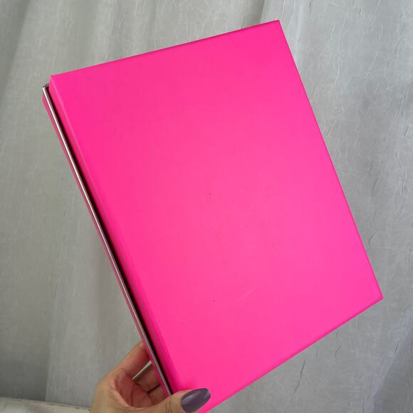 Victoria’s Secret PINK Gift Display Decor Storage Box Silver Holographic Logo - Picture 14 of 16